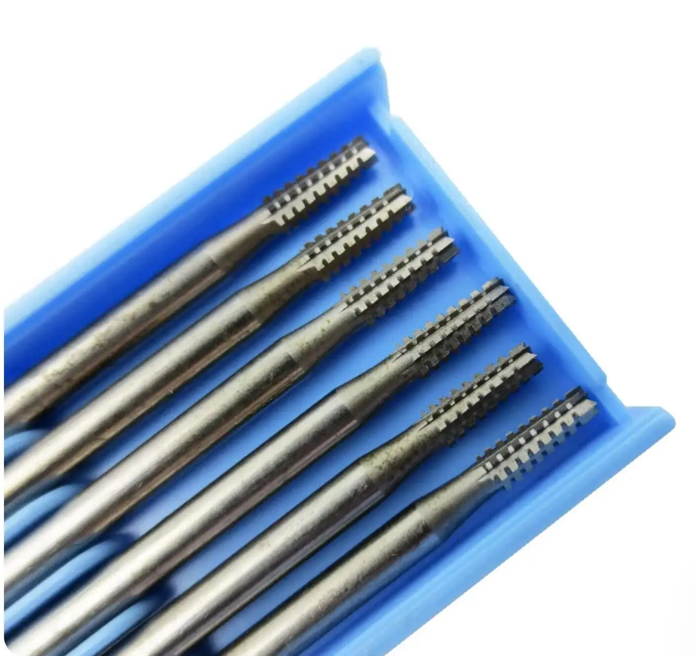 6pcs/Set Tungsten Steel Burs Set for Jewellery Engraving Metal Drill Carving Grinding Bits with 2.35mm Shank Jewelry Tools thumbnail 2