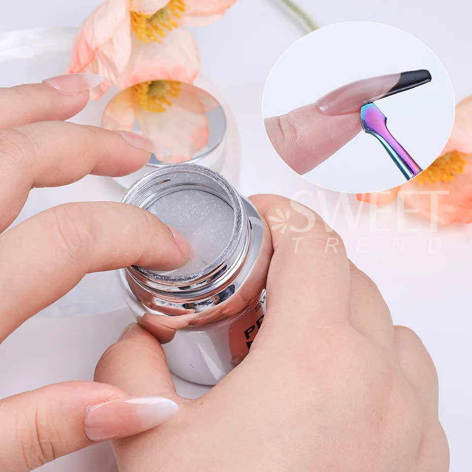 80ml Press-on Nails Sponge Remover Solution Quick Gentle No Damage Reusable Nails Gel Polish Remover Tools for False Nail Tips thumbnail 3