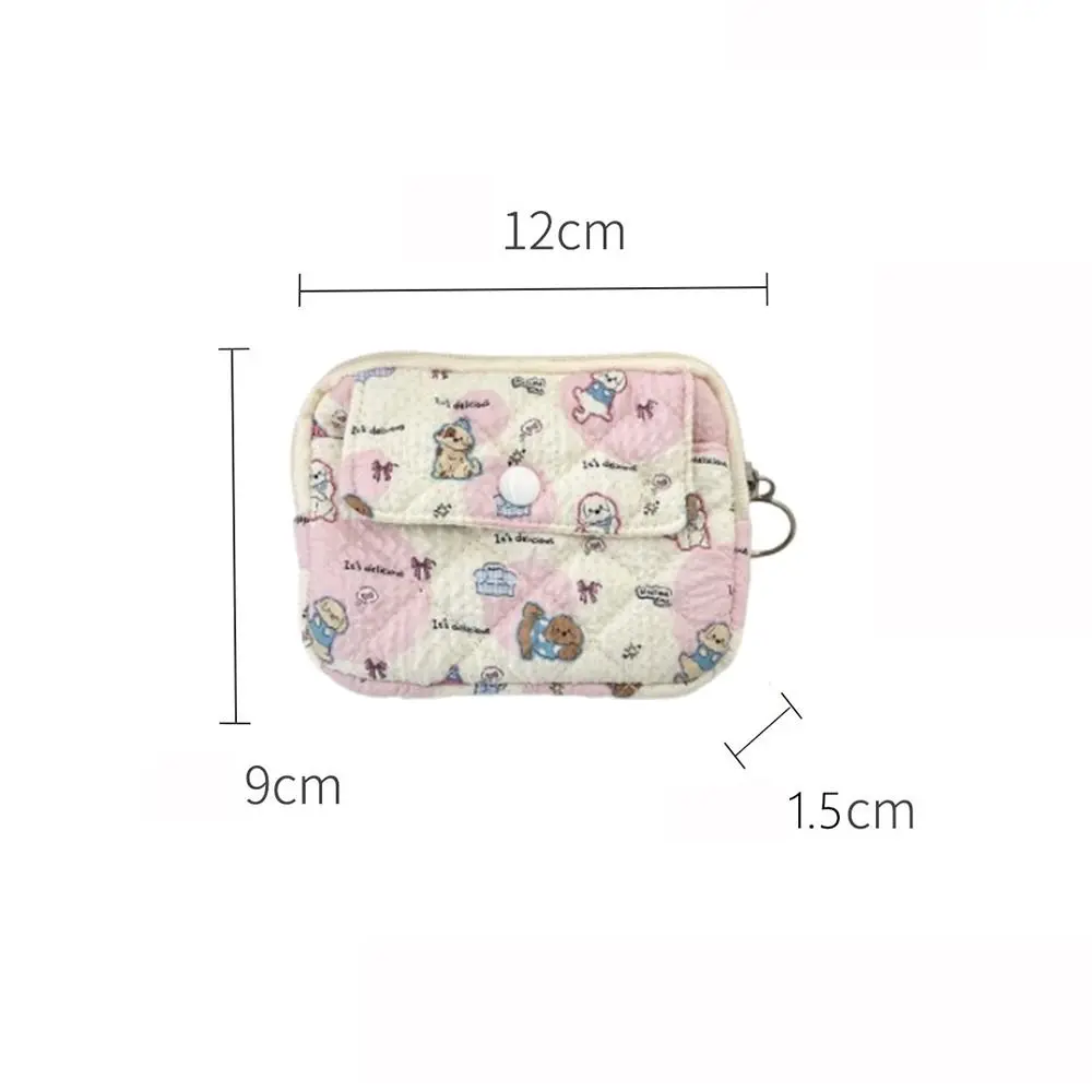 Cartoon Animals Coin Purse Portable Card Quilted Storage Bag Card Hold Wallets & Holders Multifunctional Quilted Storage Bag thumbnail 6