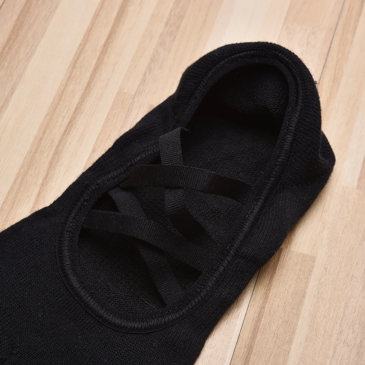 Women Bandage Breathable Pilates Socks Ladies Anti-slip Cotton Backless Sock Five Toes Ballet Dance Fitness Workout Sports Socks thumbnail 5