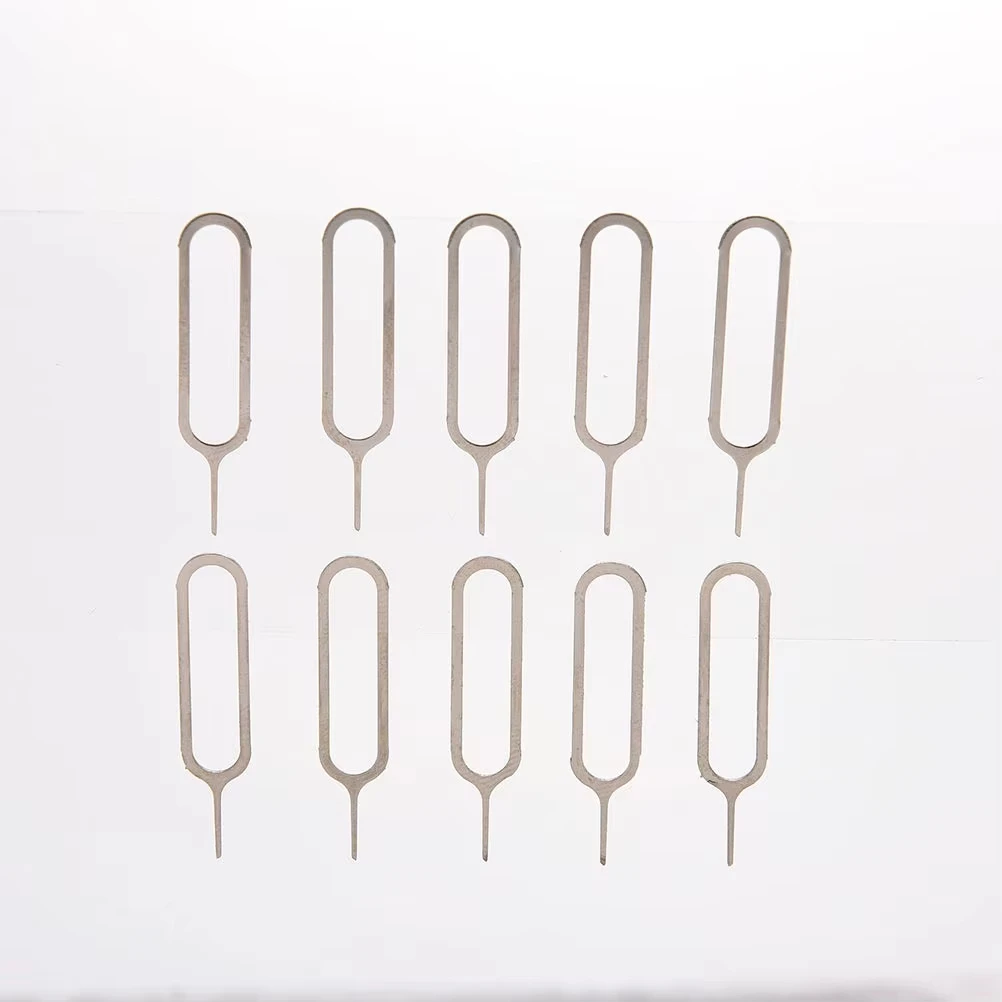 10pcs/set Sim Card Tray Removal Eject Pin Key Tool Stainless Steel Needle For Huawei For IPhone IPad Samsung thumbnail 4