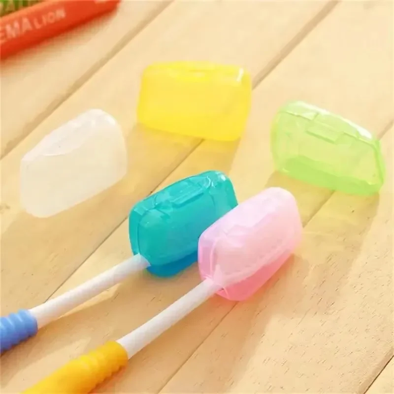 5Pcs/set Portable Toothbrush Cover Holder Health Germproof Toothbrushes Protector Travel Hiking Camping Brush Cap Case thumbnail 3