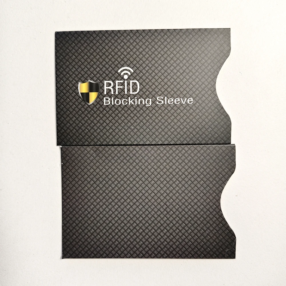 5Pcs NFC RFID Blocking Card Sleeve Credit NFC RFID Card Protector Anti-magnetic Aluminum Foil Portable Bank Card Holder thumbnail 4