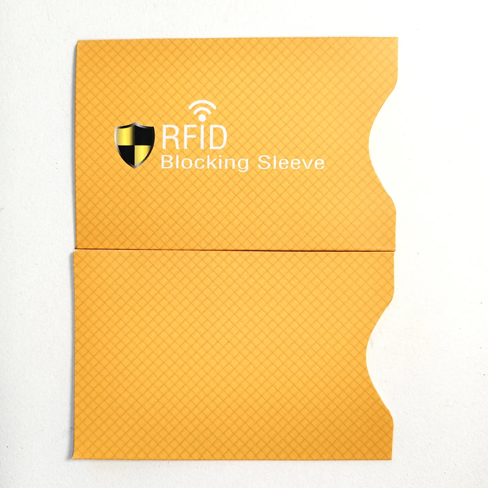 5Pcs NFC RFID Blocking Card Sleeve Credit NFC RFID Card Protector Anti-magnetic Aluminum Foil Portable Bank Card Holder thumbnail 3