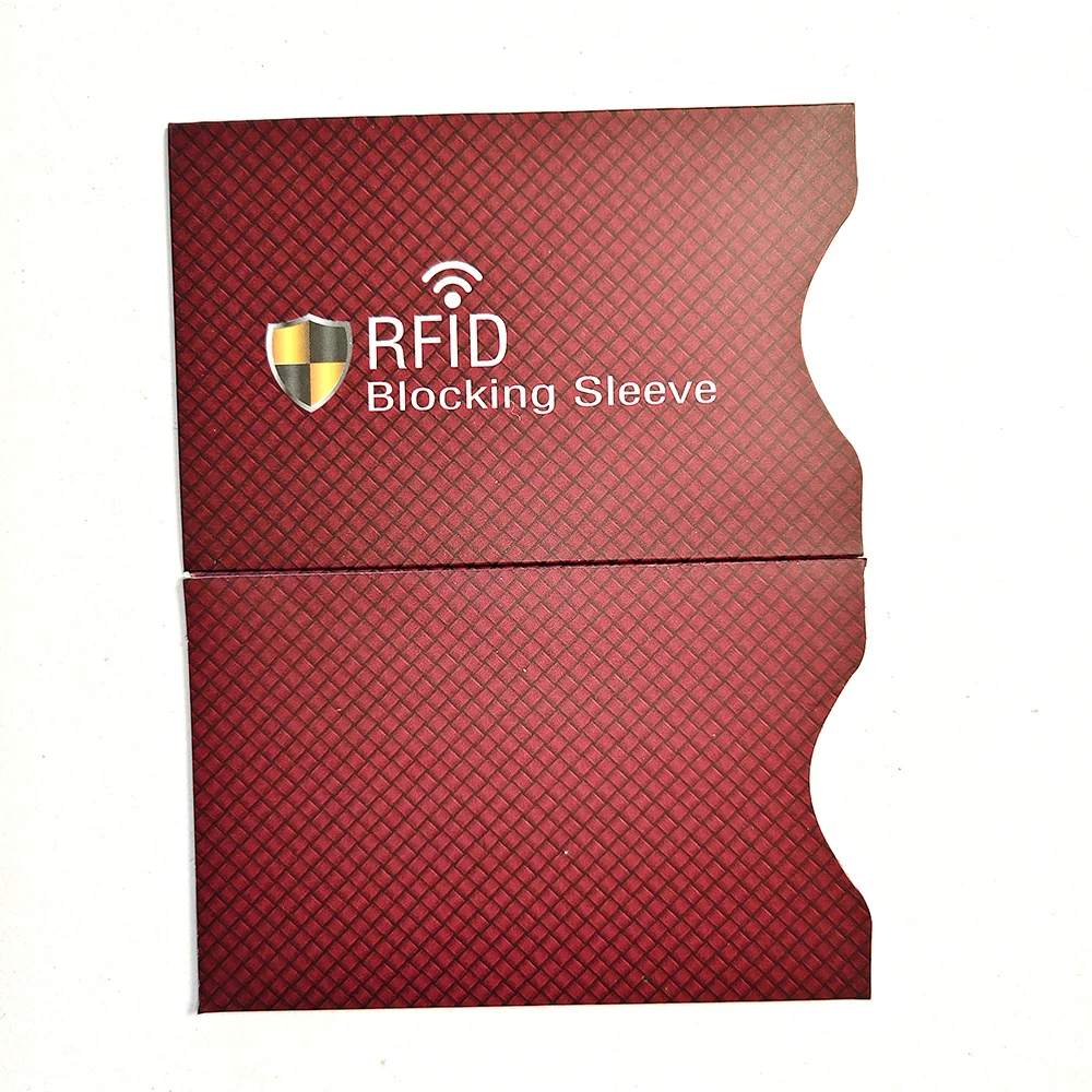 5Pcs NFC RFID Blocking Card Sleeve Credit NFC RFID Card Protector Anti-magnetic Aluminum Foil Portable Bank Card Holder thumbnail 2