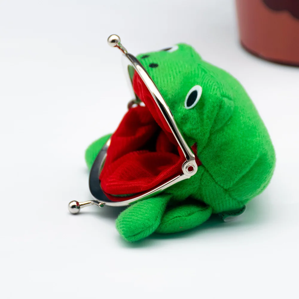 Anime Peripherals Women's Wallet Frog Mini Purse Small Bag Coin Pouch Woman Wallets Holders Luggage Bags thumbnail 4