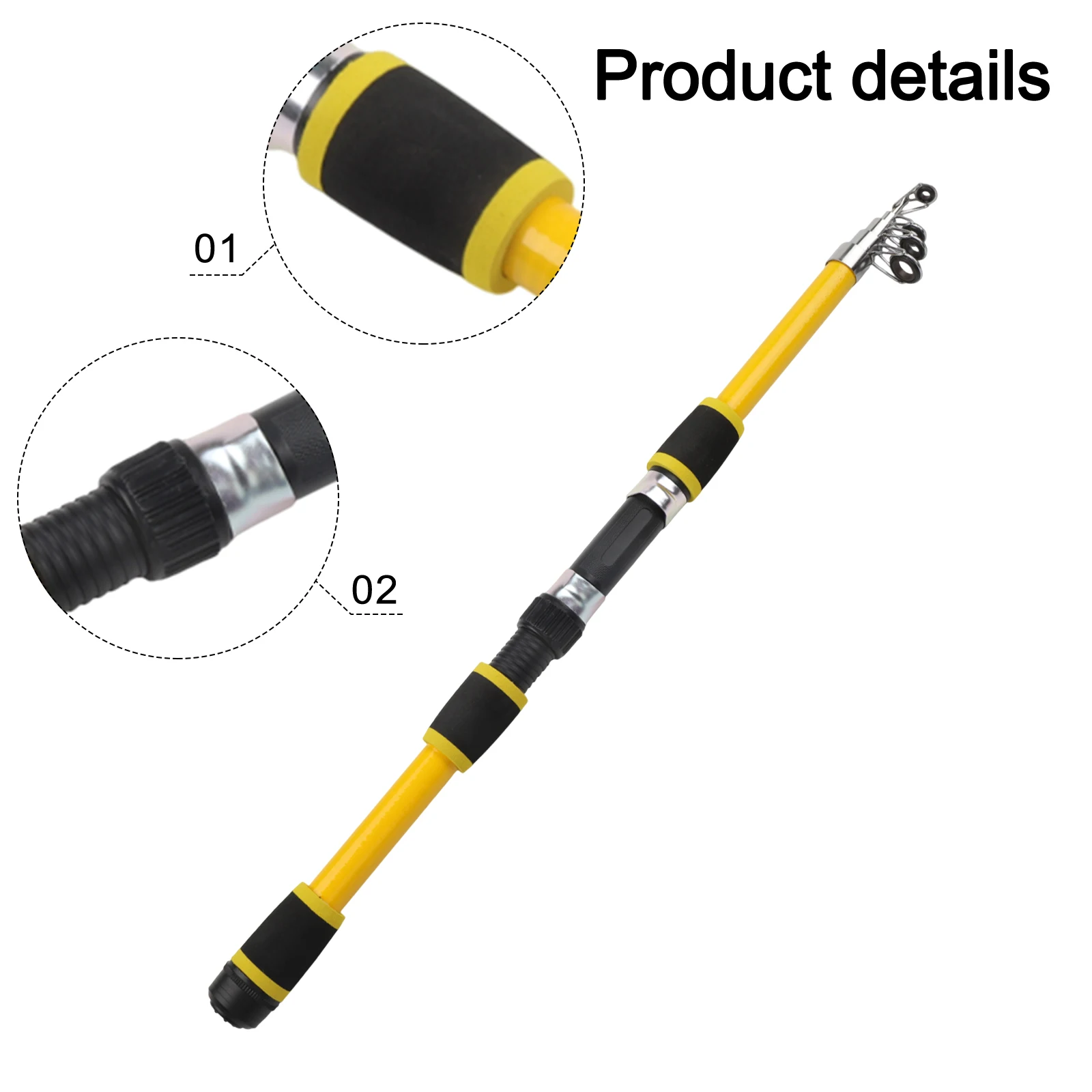 Fishing Pole Set Full Kits Telescopic Fishing Rod Reel For Combo Full Kit Rod Pole Spinn Reel Gear Set Carpfishing Accessories thumbnail 4