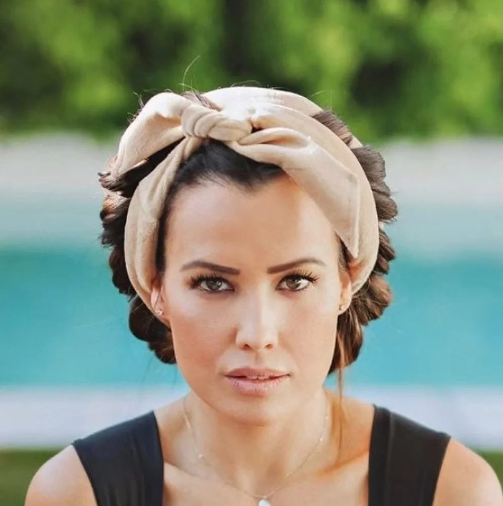 Heatless Curling Rod Headband No Heat Hair Curlers Ribbon Lazy Hair Rollers Silk Curls Sleeping Soft Headband Hair Styling Tools thumbnail 2