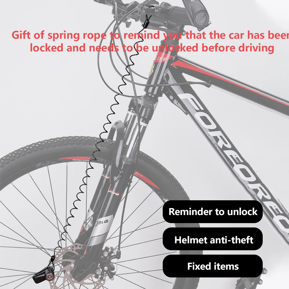 Motorcycle Alarm Disc Brake Lock Security Moto Wheel Disk Padlock Waterproof 110dB Loud Anti Theft Alarma Motorcycle Disc Lock thumbnail 6