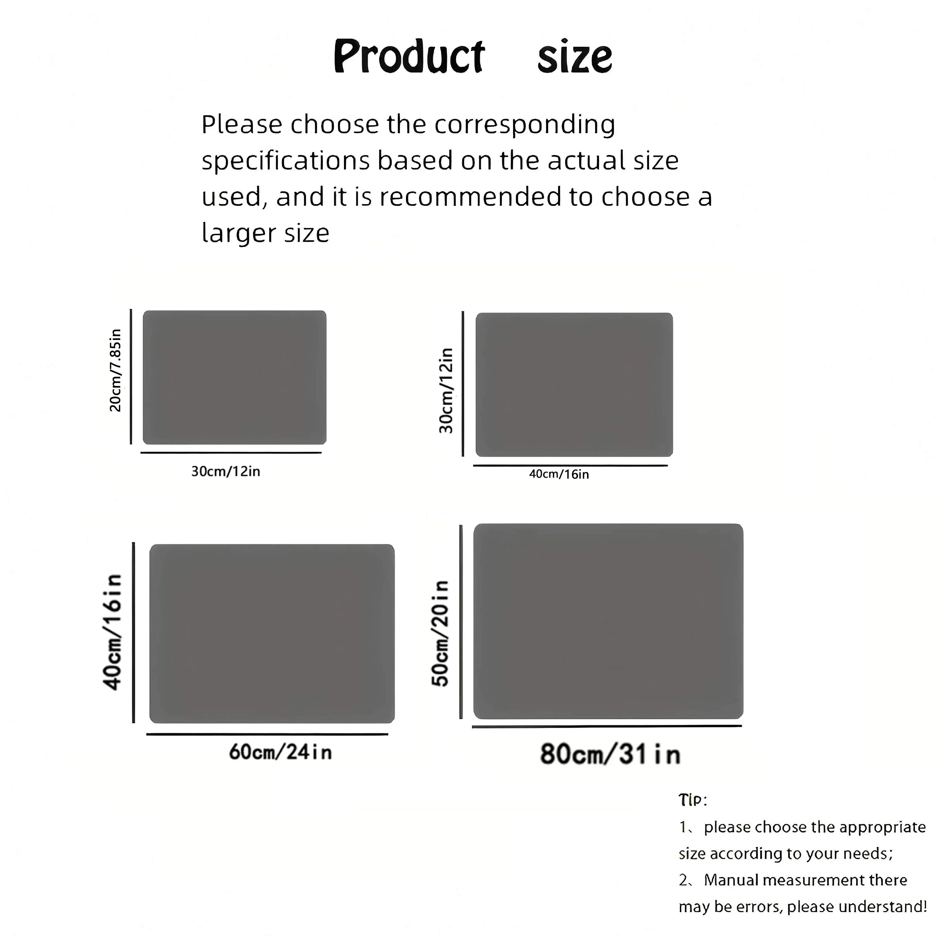 Kitchen Accessories Absorbent Kitchen Dish Drying Mat Coffee Machine Tableware Drain Mat Kitchen Drain Pad Tableware Mat Coaster thumbnail 2