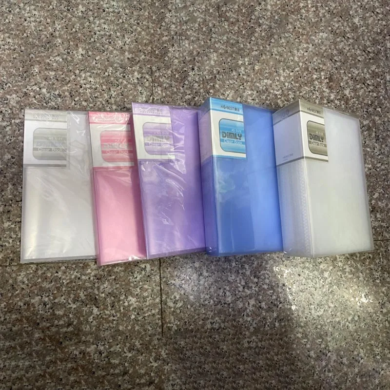 A3 File Folder 20/30/40/60 Pocket Picture Album Document Bag  8k Folder Art Work Collection Organizer Office Student Supplies thumbnail 2