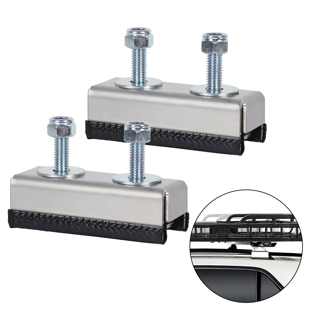 2 Packs For Fiat Ducato Peugeot Boxer Citroen Relay Roof Rack Mount Kit Van Roof Rack Brackets For RVs Photovoltaic Brackets
