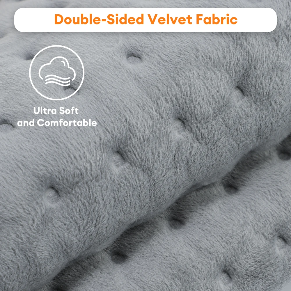 30x60cm Portable Electric Heating Pad Heater Period Cramps Care Shoulder Abdomen Legs Warming Blanket Office Home Camping Mat thumbnail 4