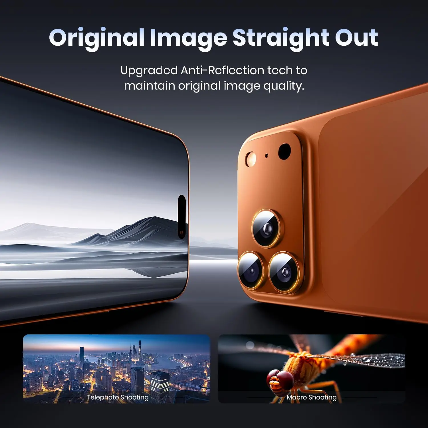 for Phone 17 Pro Max 17Air Camera Lens Protector Strong Adsorption Metal 9H+ Tempered Glass Camera Screen Full Protective Cover thumbnail 5