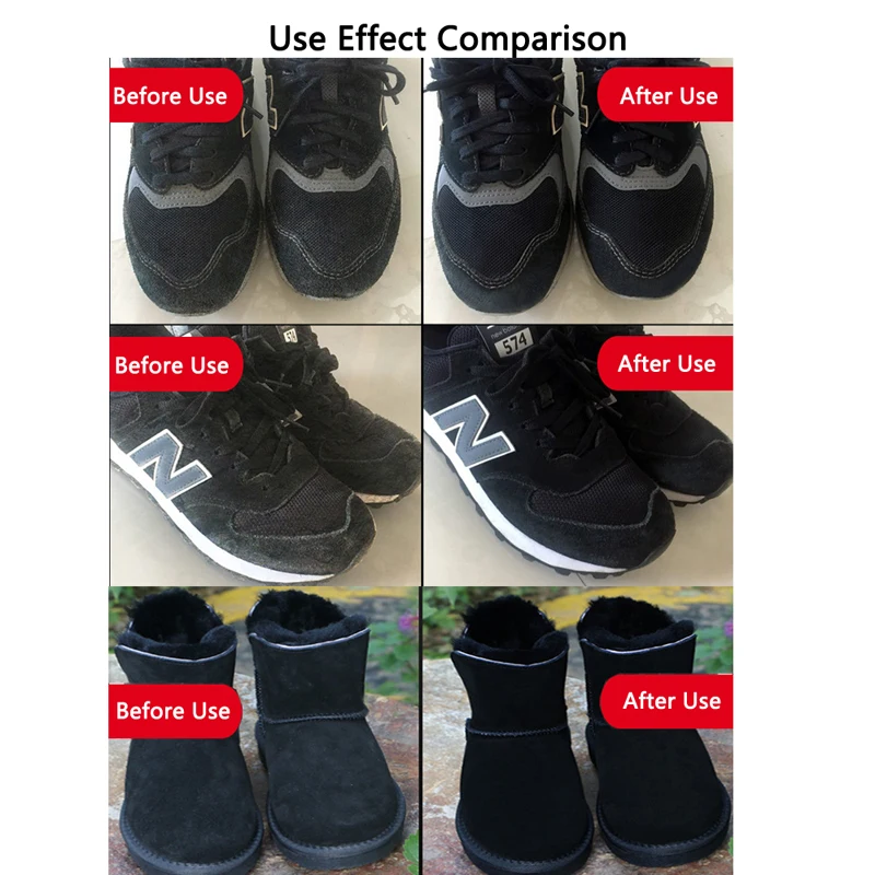 Sneaker Cleaning Brushes for Suede Sport Shoes Polish Brush Suede Boots Nubuck Velvet Bags Leather Shoe Care Cleaner Brush thumbnail 4
