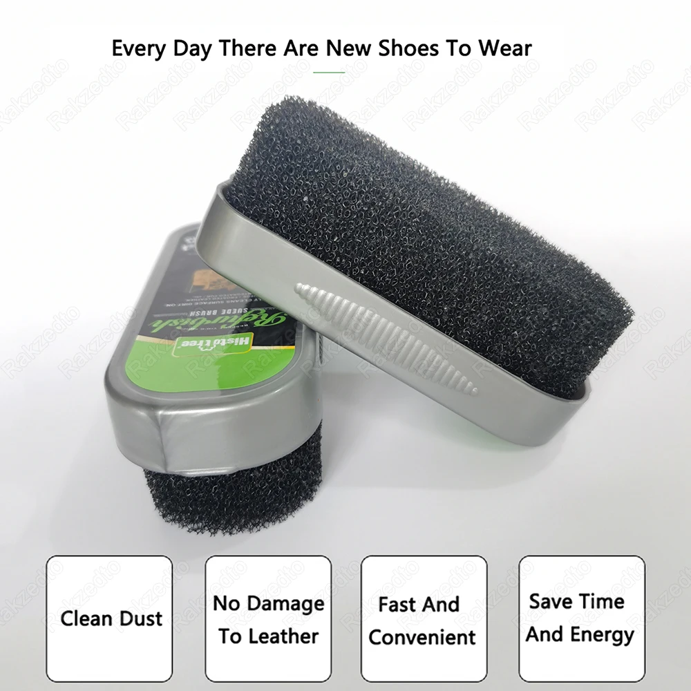 Sneaker Cleaning Brushes for Suede Sport Shoes Polish Brush Suede Boots Nubuck Velvet Bags Leather Shoe Care Cleaner Brush thumbnail 3