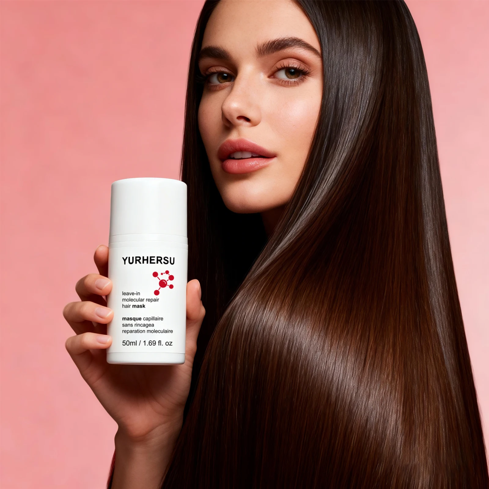 Leave-In Hair Mask Deep Repair Damage Dry Hair Moisturizing Smoothing Soften Hair Care Treatment No Need Rinse thumbnail 6