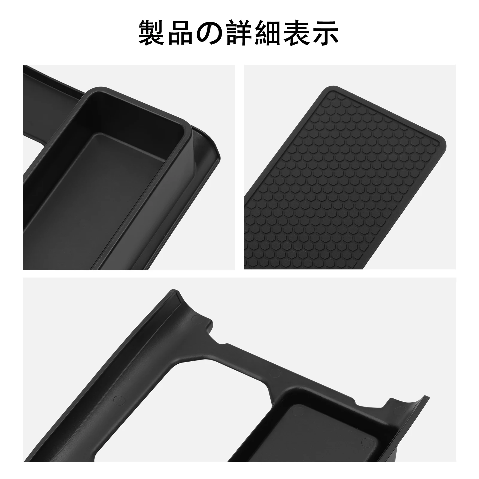 for Suzuki Jimny 2024-2025 Auto Center Console Storage Box Gear Lever Side Tidying Tray Organizer Car Interior Accessories Black thumbnail 5