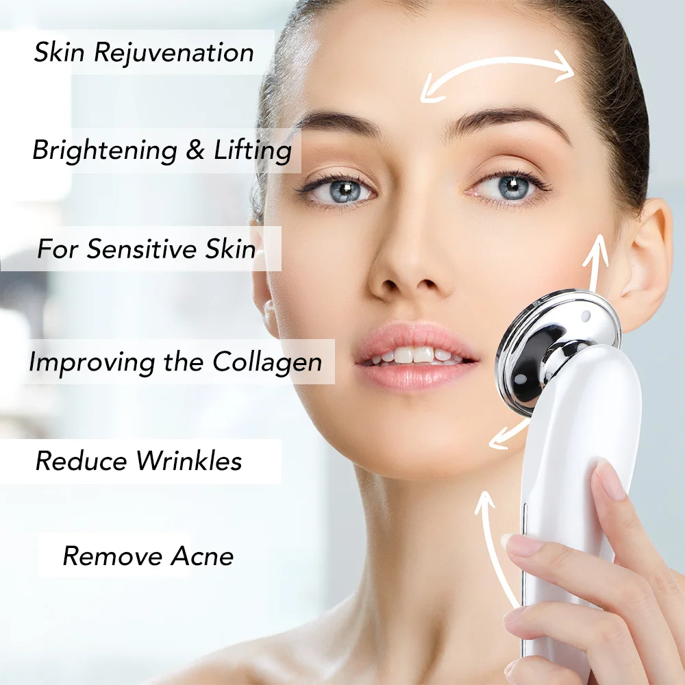 7 in 1 Face Lifting Device EMS Microcurrent Skin Rejuvenation LED Facial Neck Firming Massager Face Beauty Care Apparatus thumbnail 3
