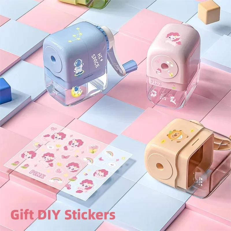 Creative Pencil Sharpener Kawaii Stationery Office School Supplies For Kids And Adults Accessories thumbnail 5