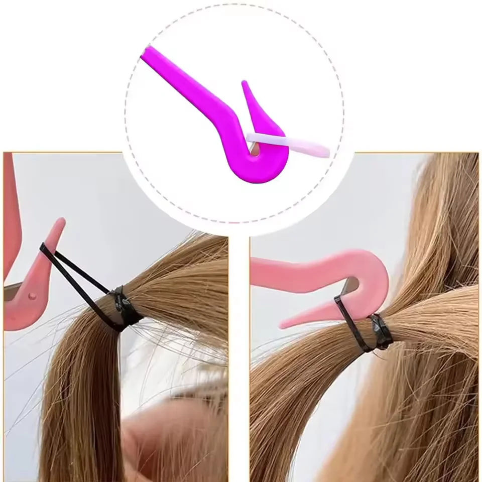 10 pcs Hair Elastic Rubber Bands Cutter Tool – Easy To Use, Pain Free, No Hair Damage – Cutter Tool for thumbnail 4