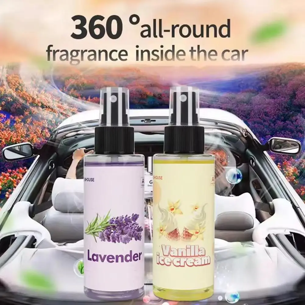 Car Mounted Fragrance Spray Car Flavoring Car Air Hand Spray Perfume Long-lasting Fresheners Auto Aromatherapy Car Deodorant thumbnail 2