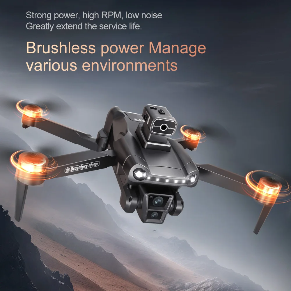 For Genuine V198MAX GPS Drone 8K Professional Camera Aerial FPV Brush Laser Obstacle with Large Screen Remote Control Folding RC thumbnail 5