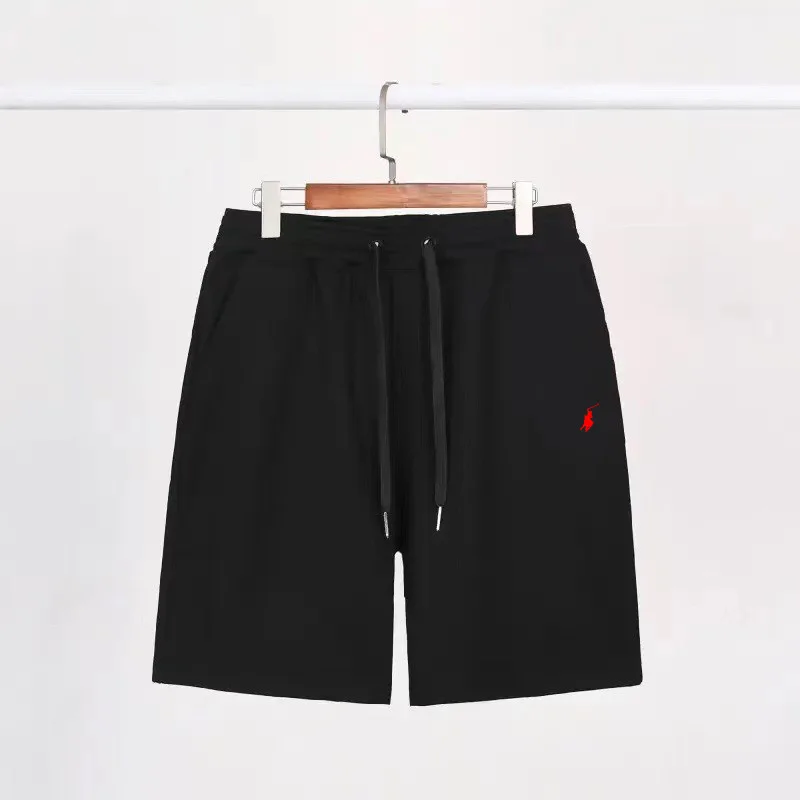 Summer RL men's shorts, 3/3 POLO sanitary pants, solid color sports pants, casual vacation, loose fit thumbnail 3