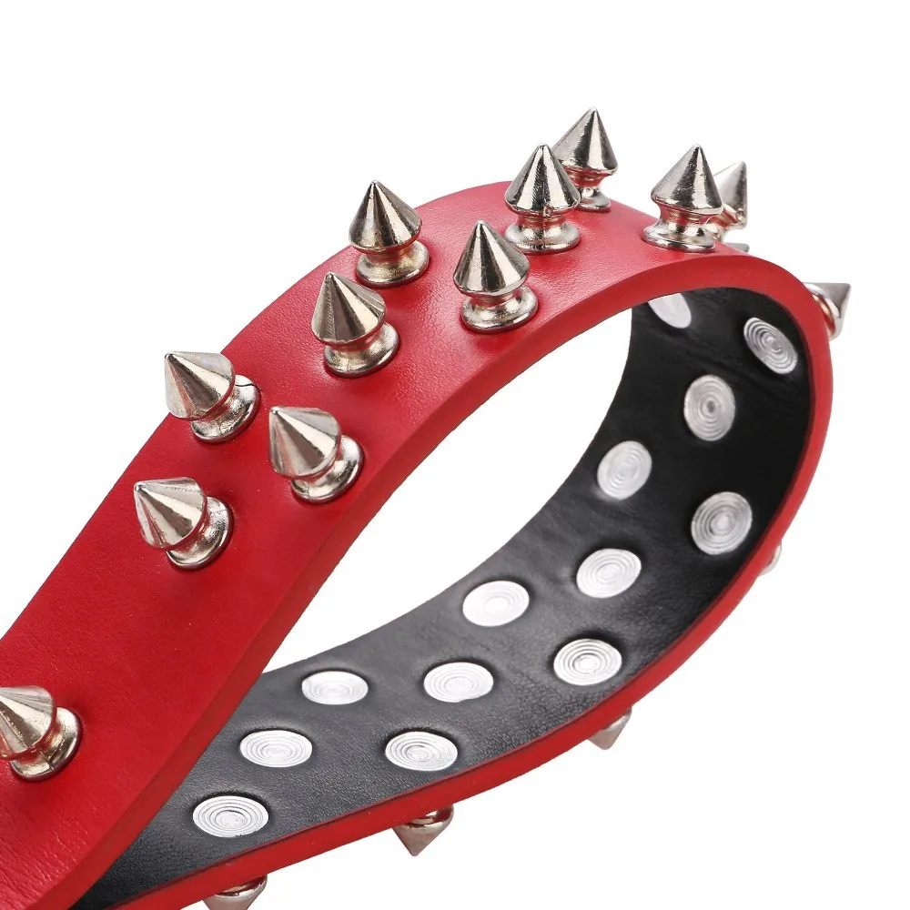 2 Colors PU Leather Rivets Spanking Paddle Whips Fetish Slave Bdsm Spank Flogger Fantasy Sexy Whips Couples Cosplay Adult Games thumbnail 4