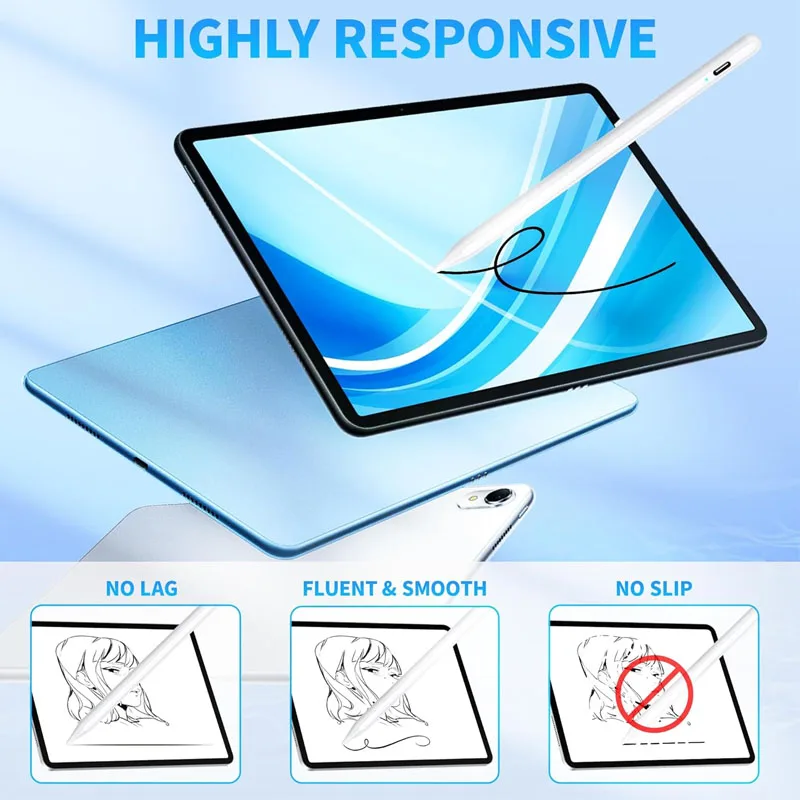Universal Stylus Pen for Ios/Android Touchscreen Capacitive Pen for iPad Apple Huawei Xiaomi Pencil Drawing Pen thumbnail 5