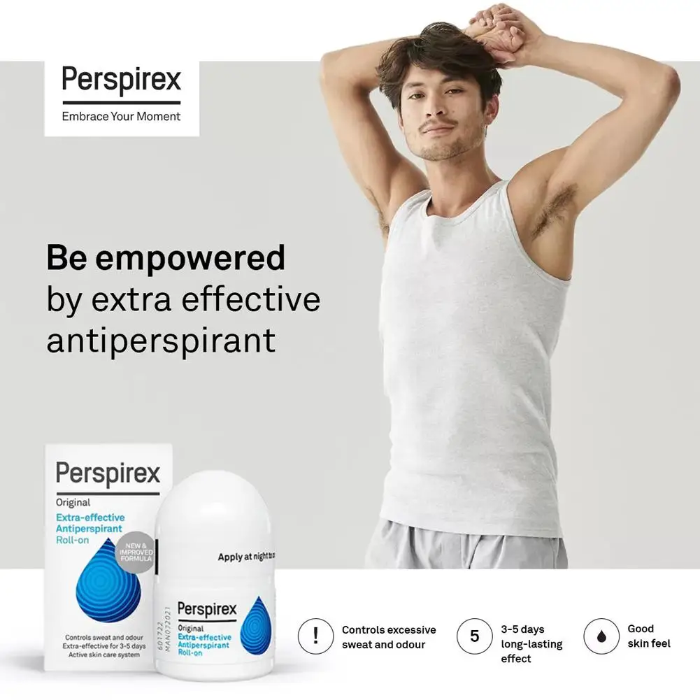 Antiperspirant Underarm Roll-On Long-lasting Highly Effective Antiperspirant Deodorant Stick For Men Women thumbnail 5
