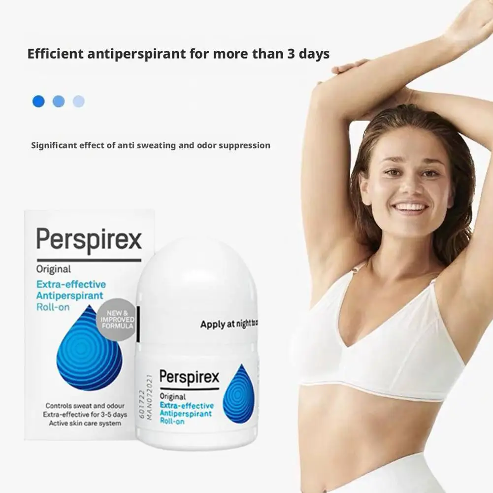 Antiperspirant Underarm Roll-On Long-lasting Highly Effective Antiperspirant Deodorant Stick For Men Women thumbnail 3