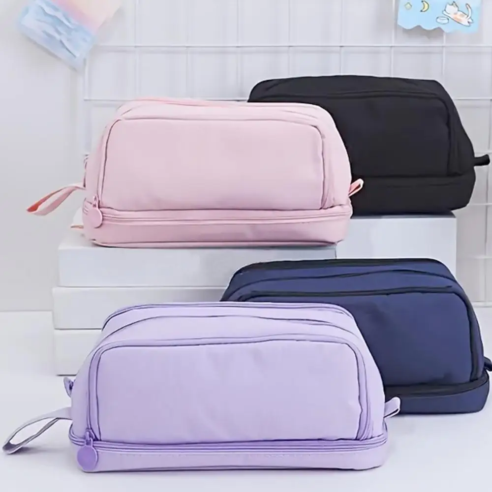 Pencil Bag Large Capacity Stationery Case Multi-functional For School Office Students University Supplies Organizer thumbnail 2