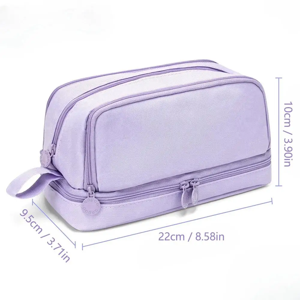 Pencil Bag Large Capacity Stationery Case Multi-functional For School Office Students University Supplies Organizer thumbnail 6