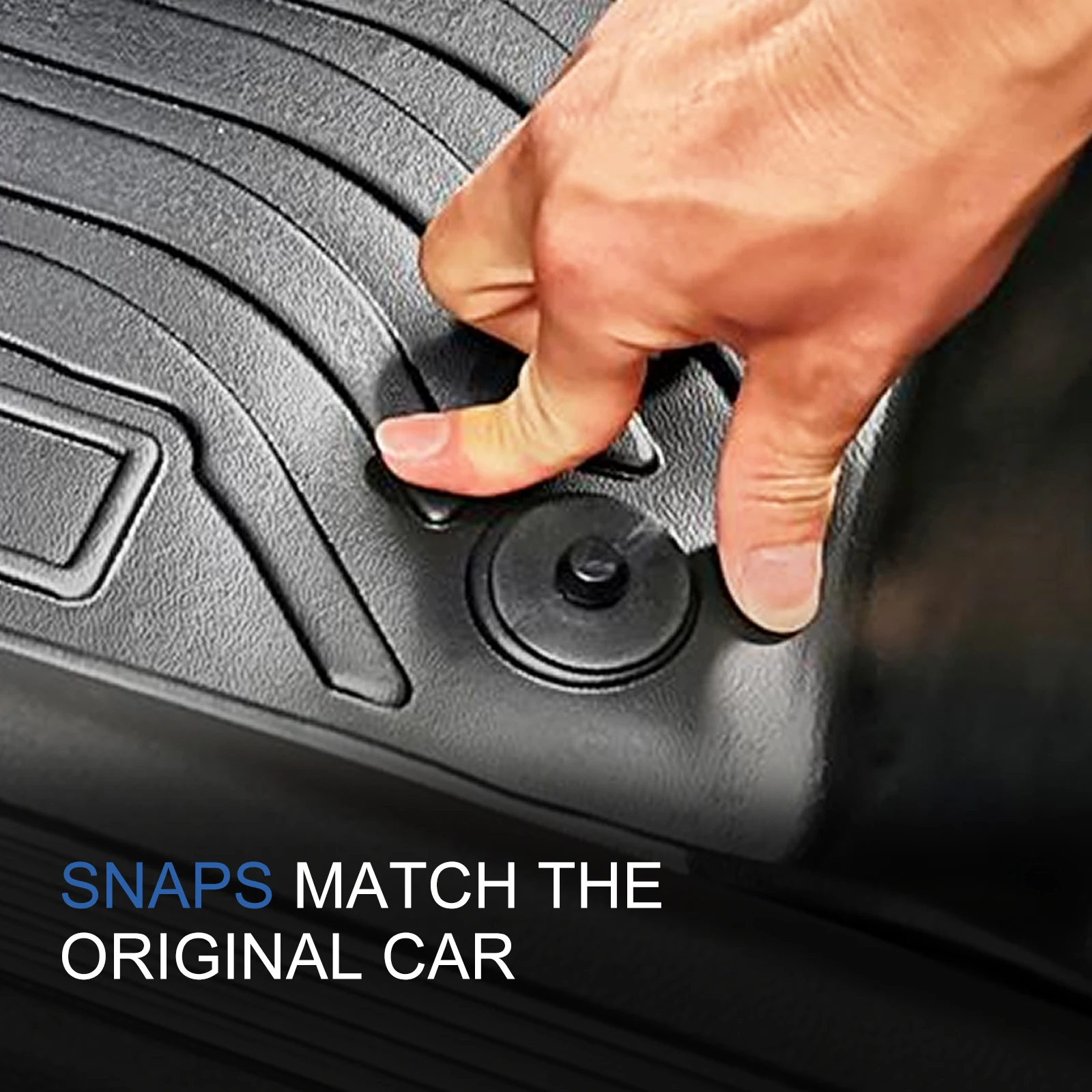 for MG 4 MG4 EV 2022 2023 2024 Car Floor Mats Trunk Pad TPE 3D Foot Pad All Weather Auto Accessories Black thumbnail 5