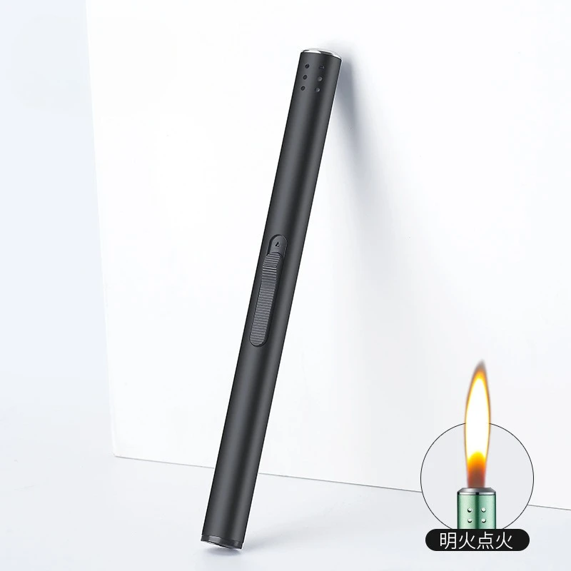 Slender Soft Fire Ignition Gun Gas Lighter, Household Kitchen Gas Stove Igniter, Scented Candle Outdoor Torch thumbnail 6