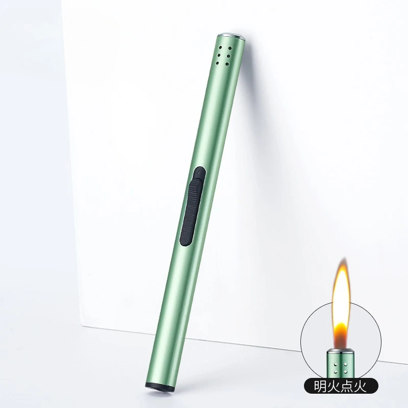 Slender Soft Fire Ignition Gun Gas Lighter, Household Kitchen Gas Stove Igniter, Scented Candle Outdoor Torch thumbnail 3