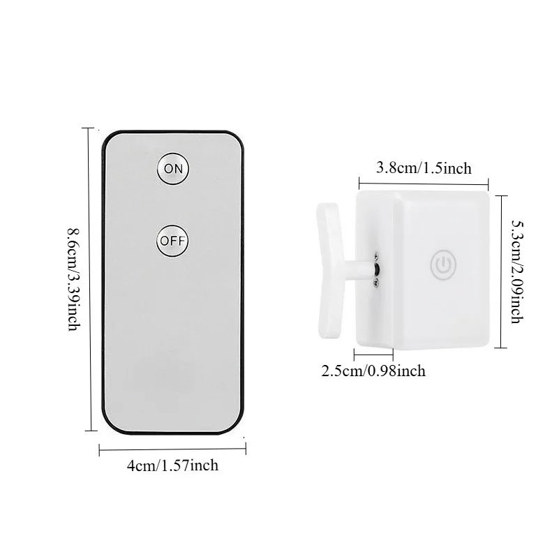 Wireless Remote Control Switch Light Button Automatic Button Push Rod Remote Control Indoor Light Off Switch Button thumbnail 3
