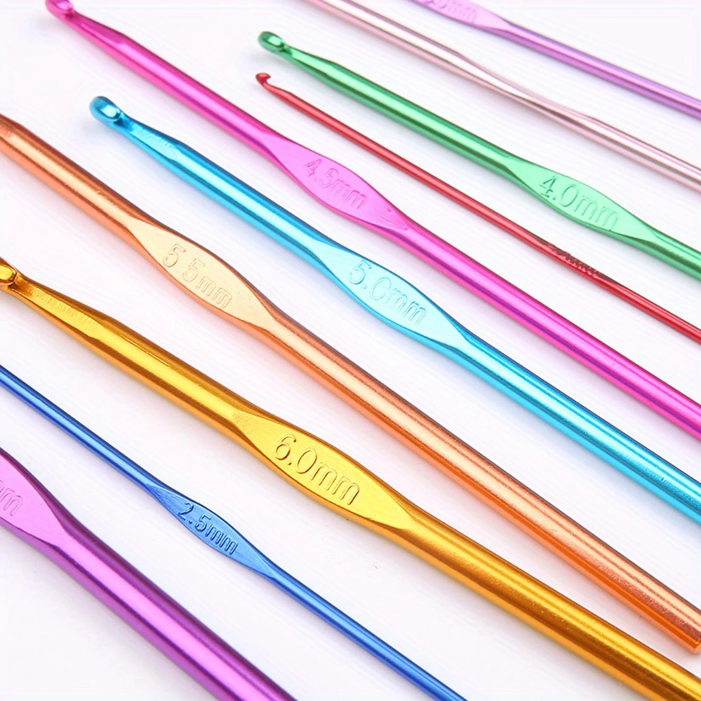 22Pcs Knitting Crochet Hooks DIY Sweater Slippers Knitting Needles Home Handmade Craft Knitting Tools Crochet Hooks thumbnail 6