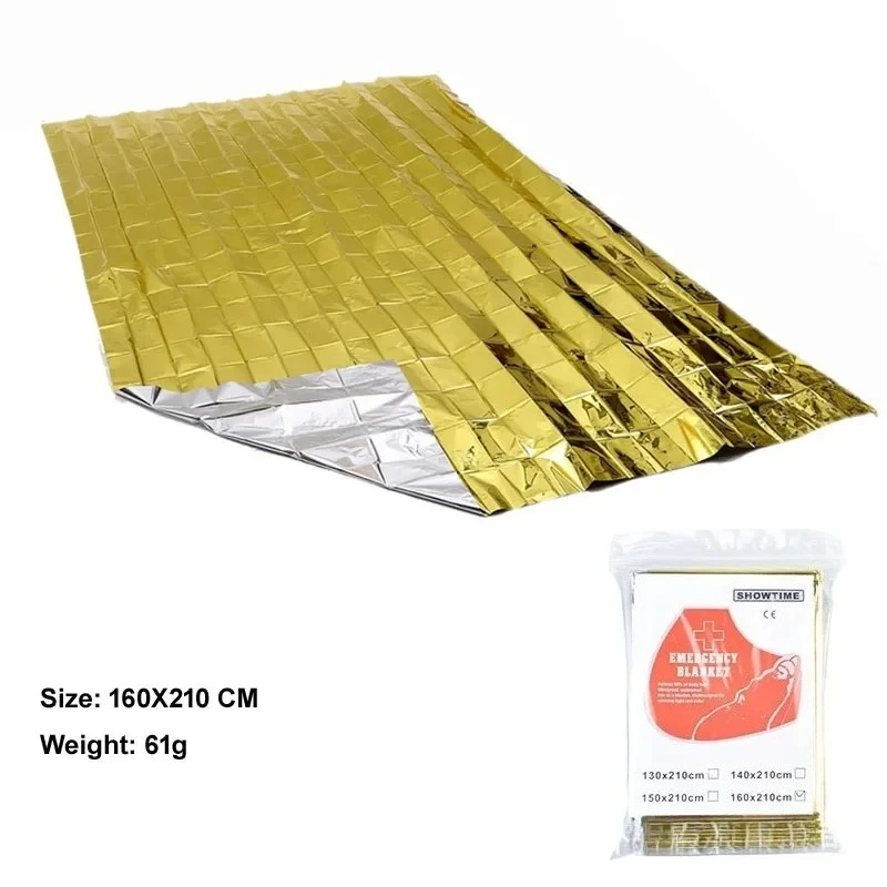 Outdoor Lifesaving Emergency First Aid Insulation Blanket First Aid Blanket Lifesaving Blanket Camping Tent Travel Life Blanket thumbnail 6