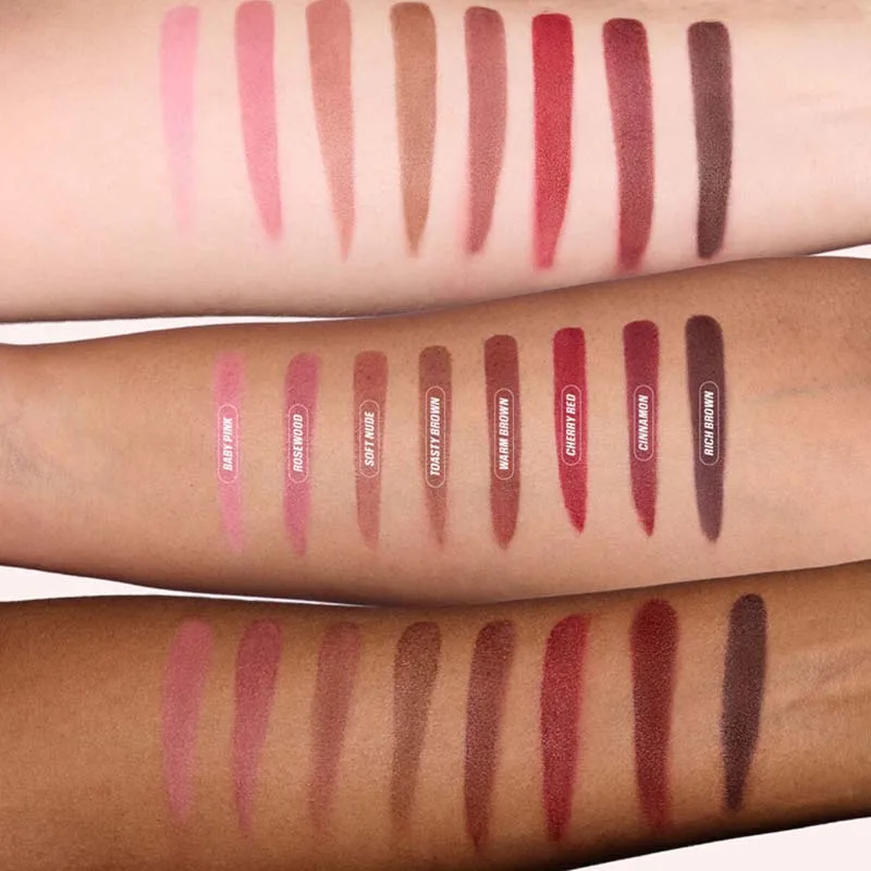 Velvet Brown Lip Liner Pencil Nude Matte Waterproof Non-stick Cup Cherry Red Lip Liner Lip Contour Pen Lipstick Makeup For Woman thumbnail 5