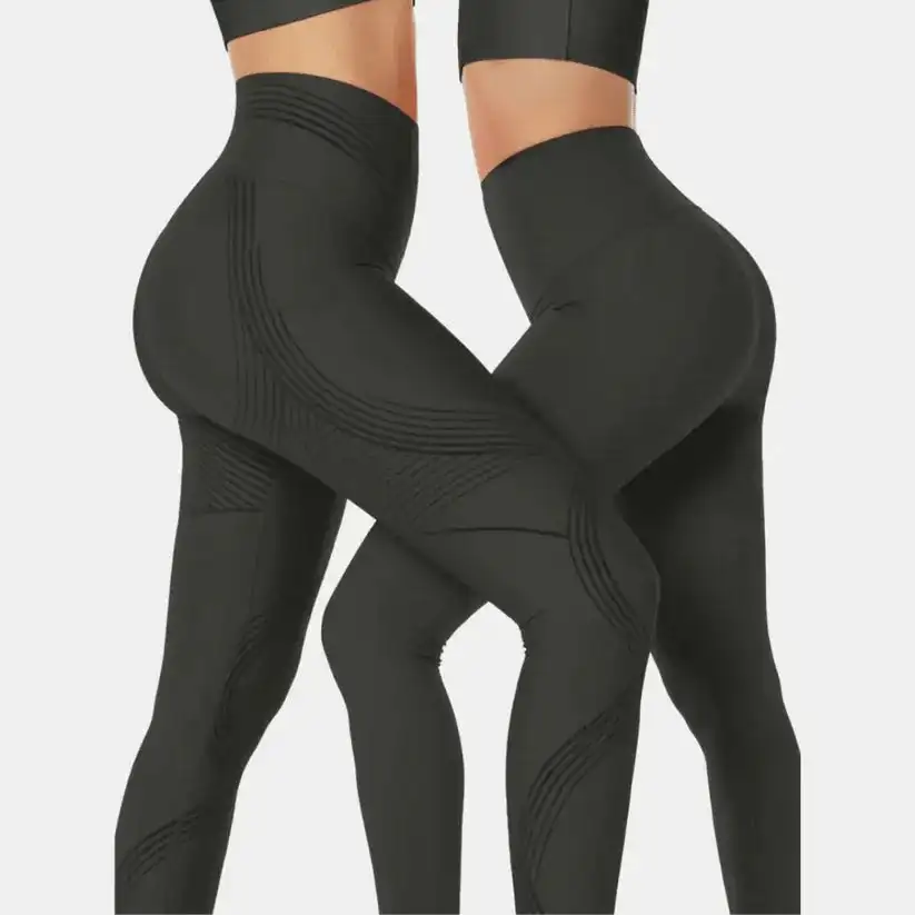 Women Compression Leggings Cellulite Slimming Leggings High Waist Seamless Yoga Fitness Redefine Your Silhouette Sport Pants thumbnail 5
