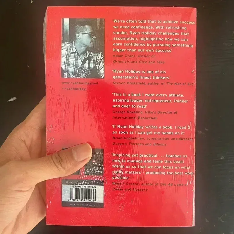EGO IS THE ENEMY By Ryan Holiday Paperback Novel #1 New York Times Bestseller Book thumbnail 3
