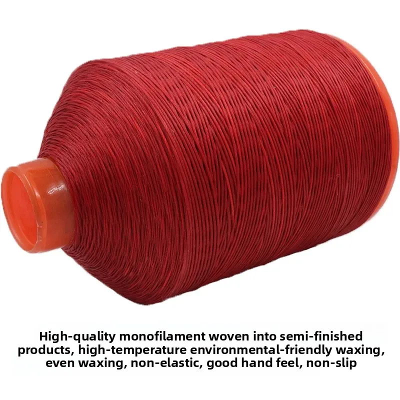 Hand Sewing Thread Large Roll Leather Steering Wheel Cover Edge Trimming Walking Machine Wax Thread for Clothing Accessories thumbnail 3