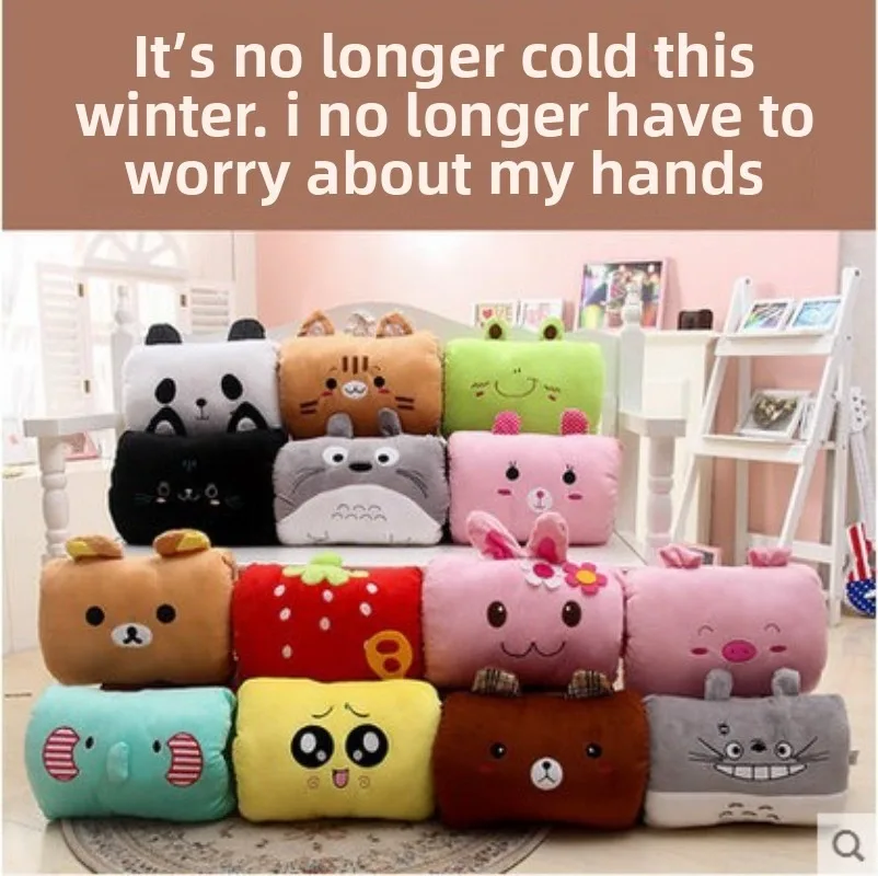 Cushion Pillow Nap Weak Hero Level 1 Arm Pillow Non-electric Sleeping Pillows Hand Warmer Cute Gift for Children Suho Travel thumbnail 4