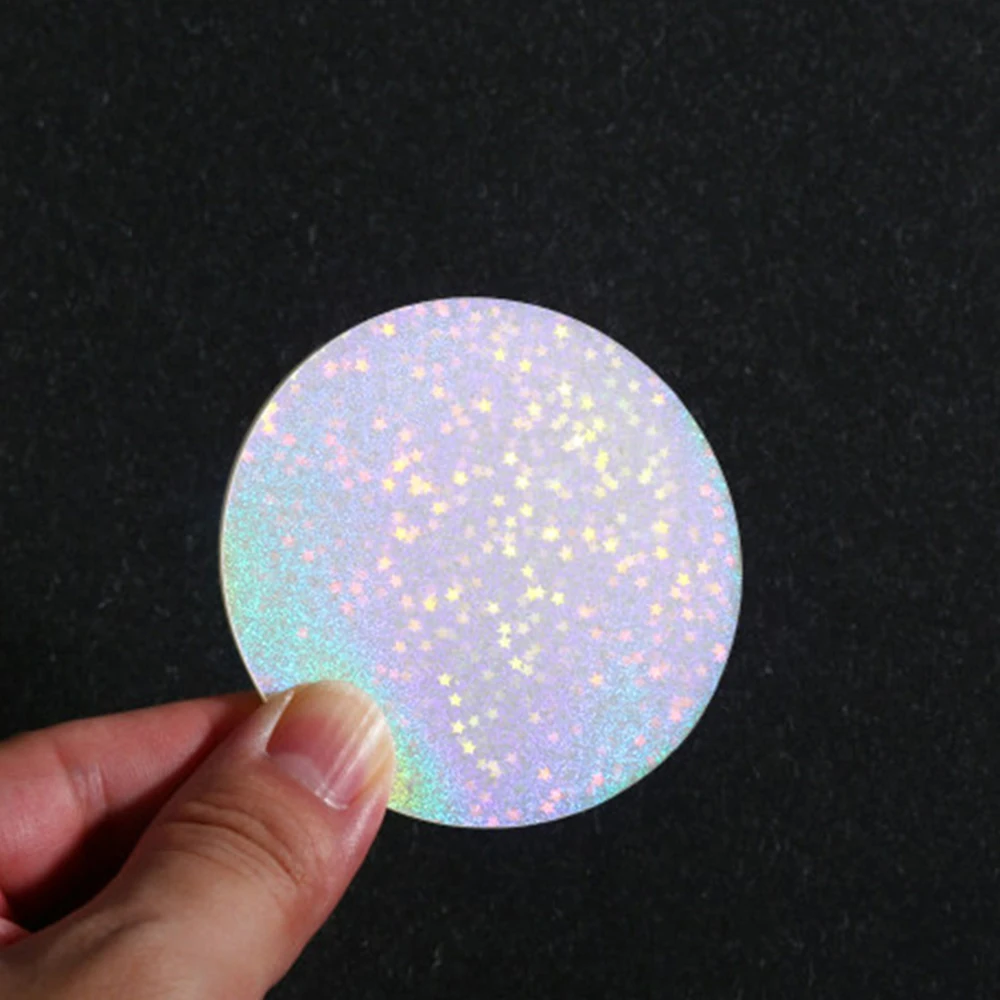 100pcs Laser Film - Badge Button Films Transparent Cover Protective Films Badge Button Materials for 58mm Badges Making Tools thumbnail 6