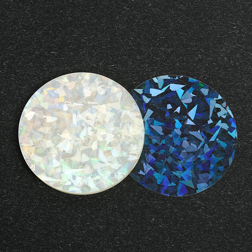 100pcs Laser Film - Badge Button Films Transparent Cover Protective Films Badge Button Materials for 58mm Badges Making Tools thumbnail 4