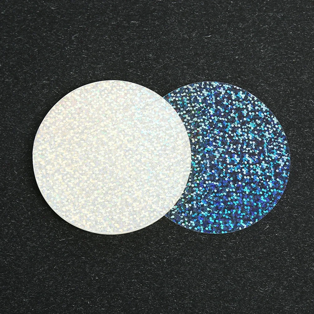 100pcs Laser Film - Badge Button Films Transparent Cover Protective Films Badge Button Materials for 58mm Badges Making Tools thumbnail 5