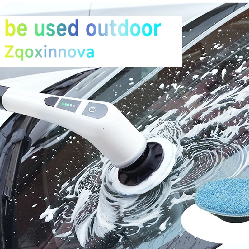 Household Cordless Spin Scrubber Kitchen Gadgets Hair Brushes Bathroom Broom Toilet Mops Electric Multipurpose Cleaning Brush thumbnail 6