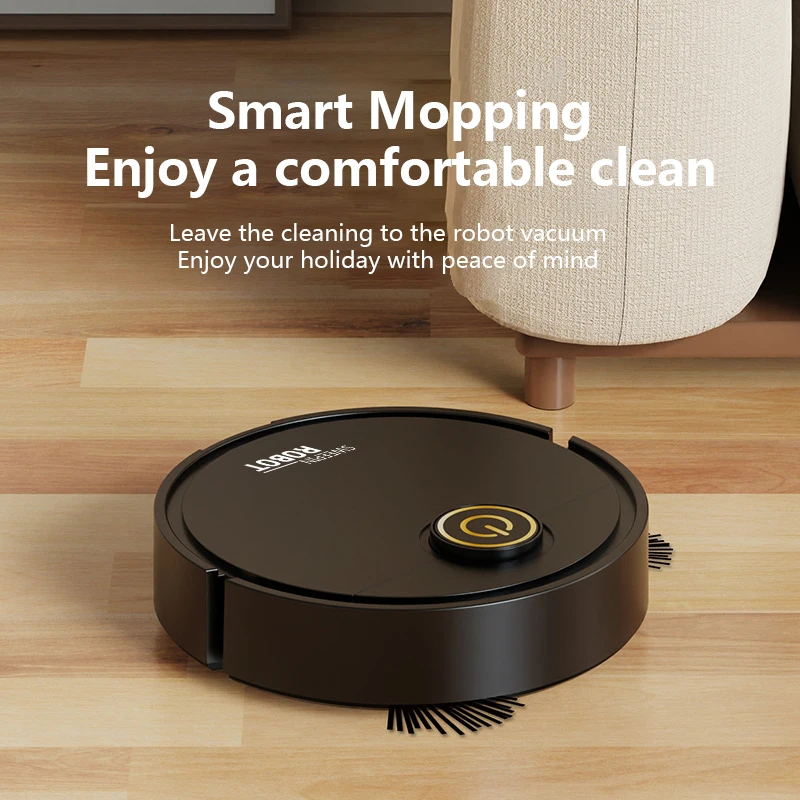 Smart Sweeping Robot Sweeping Suction Mopping 3-in-1 USB Rechargeable Vacuum Home Appliance For Floors Countertops Pet Hair thumbnail 2